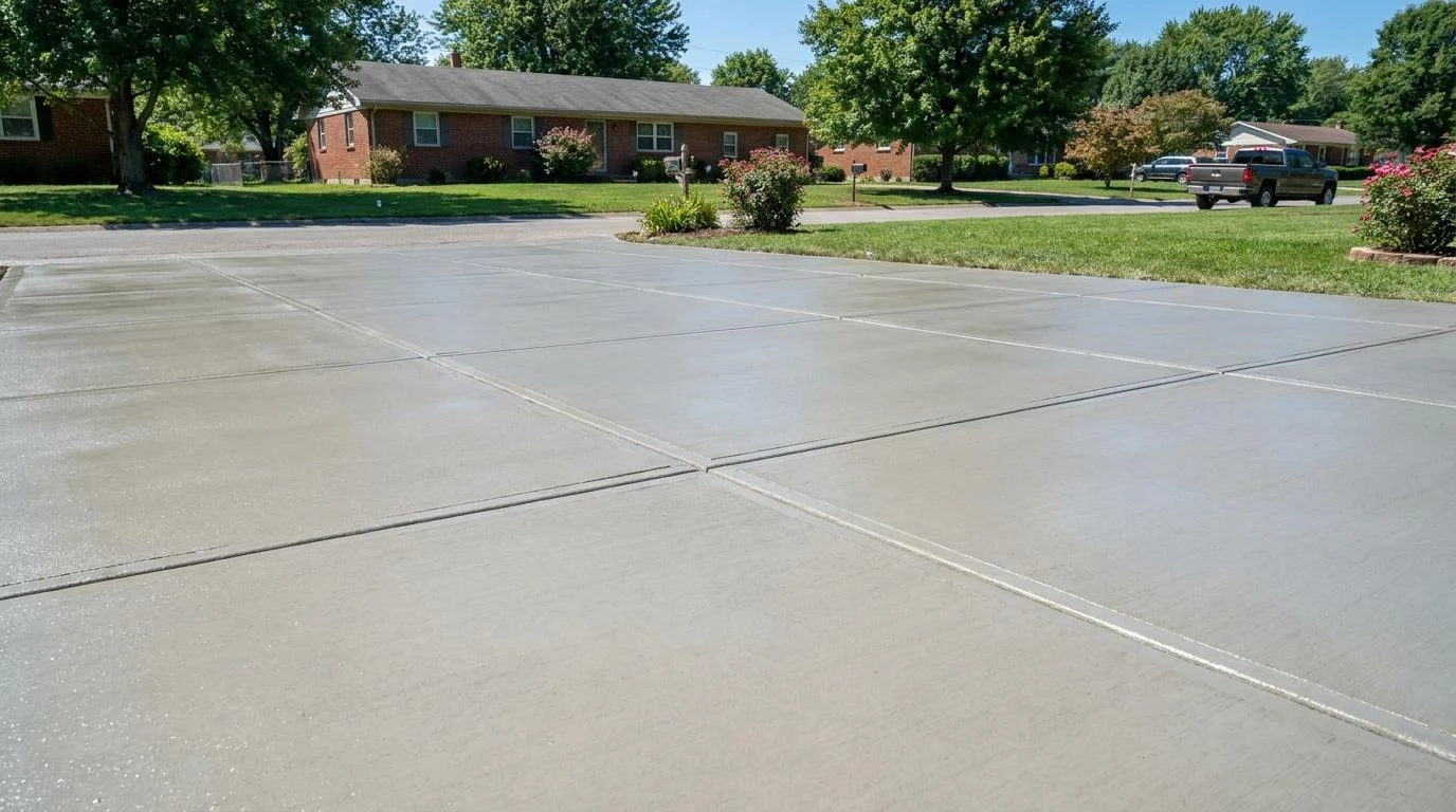 Concrete Driveway Cracking