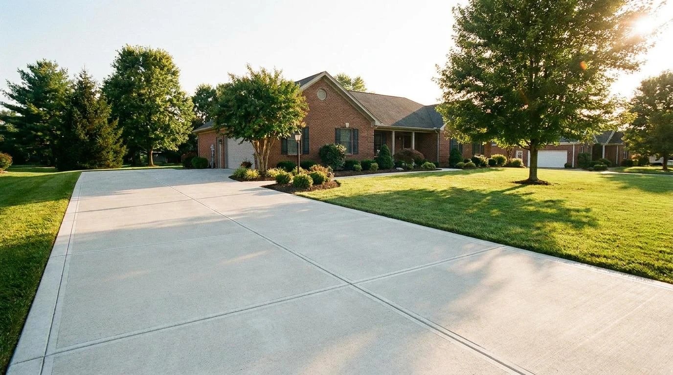 Concrete Driveway Cracking