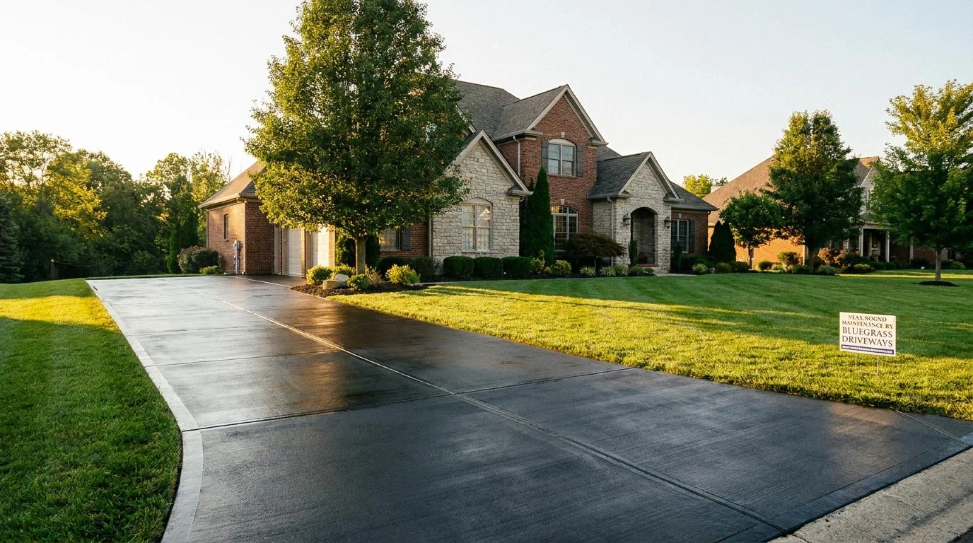 Concrete Driveway Maintenance