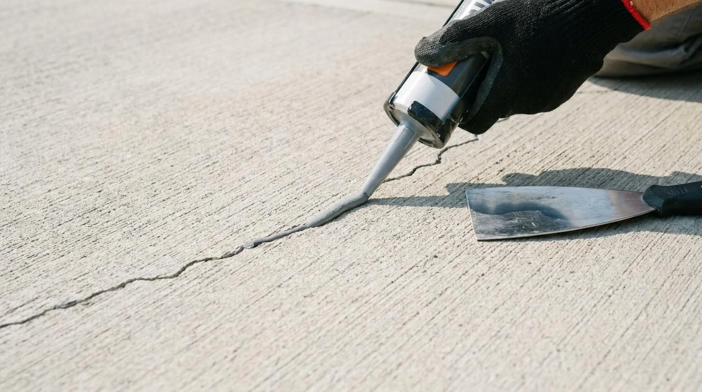 Fix Cracked Concrete Driveway