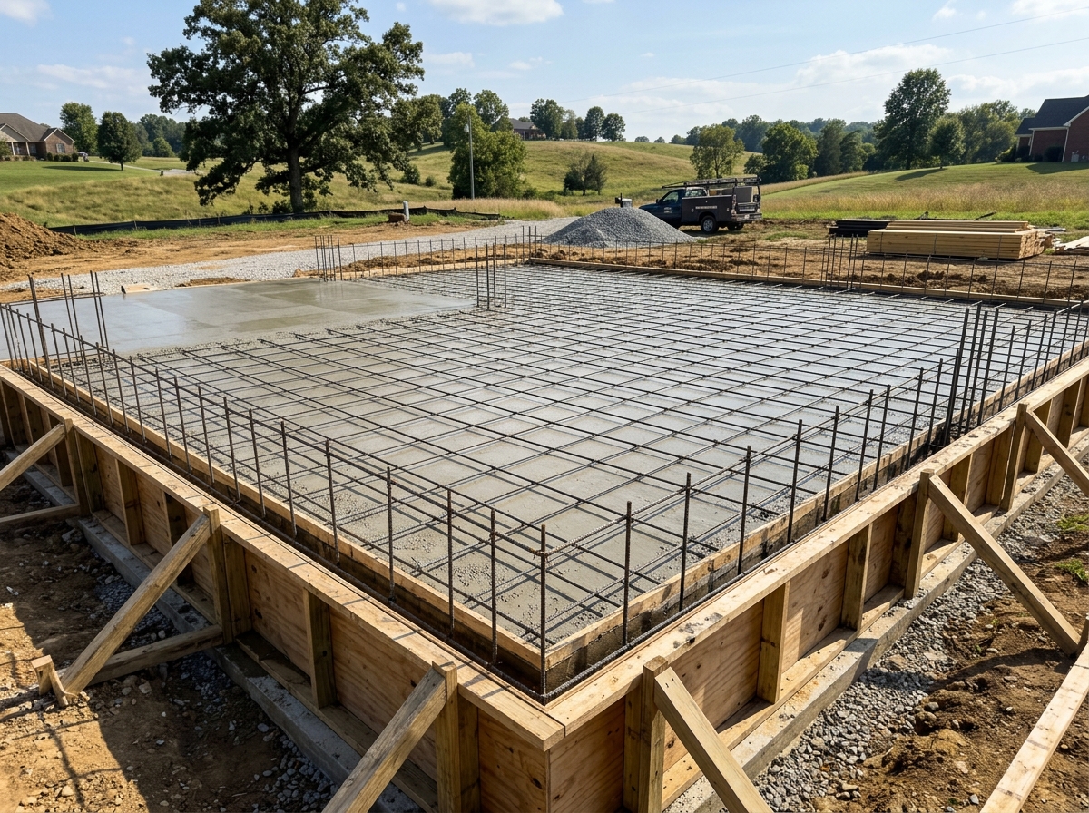 Foundation work by CAG Enterprises
