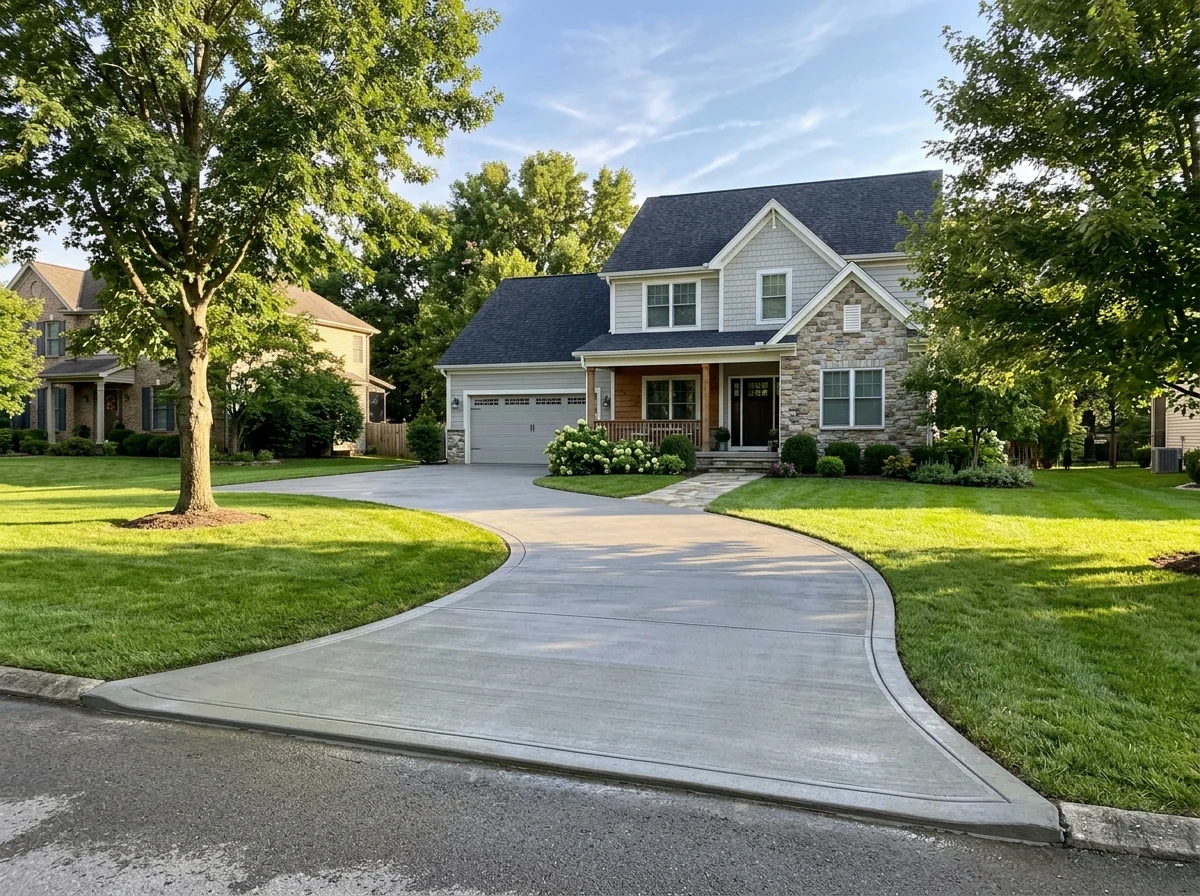 Residential driveway by CAG Enterprises