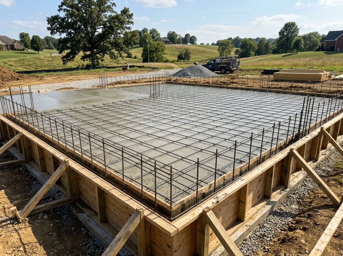 Foundation work by CAG Enterprises