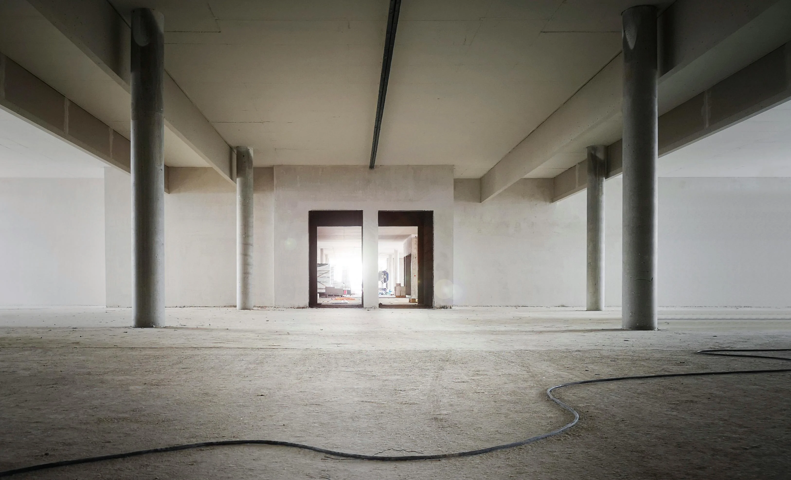 Commercial concrete project by CAG Enterprises in Central Kentucky