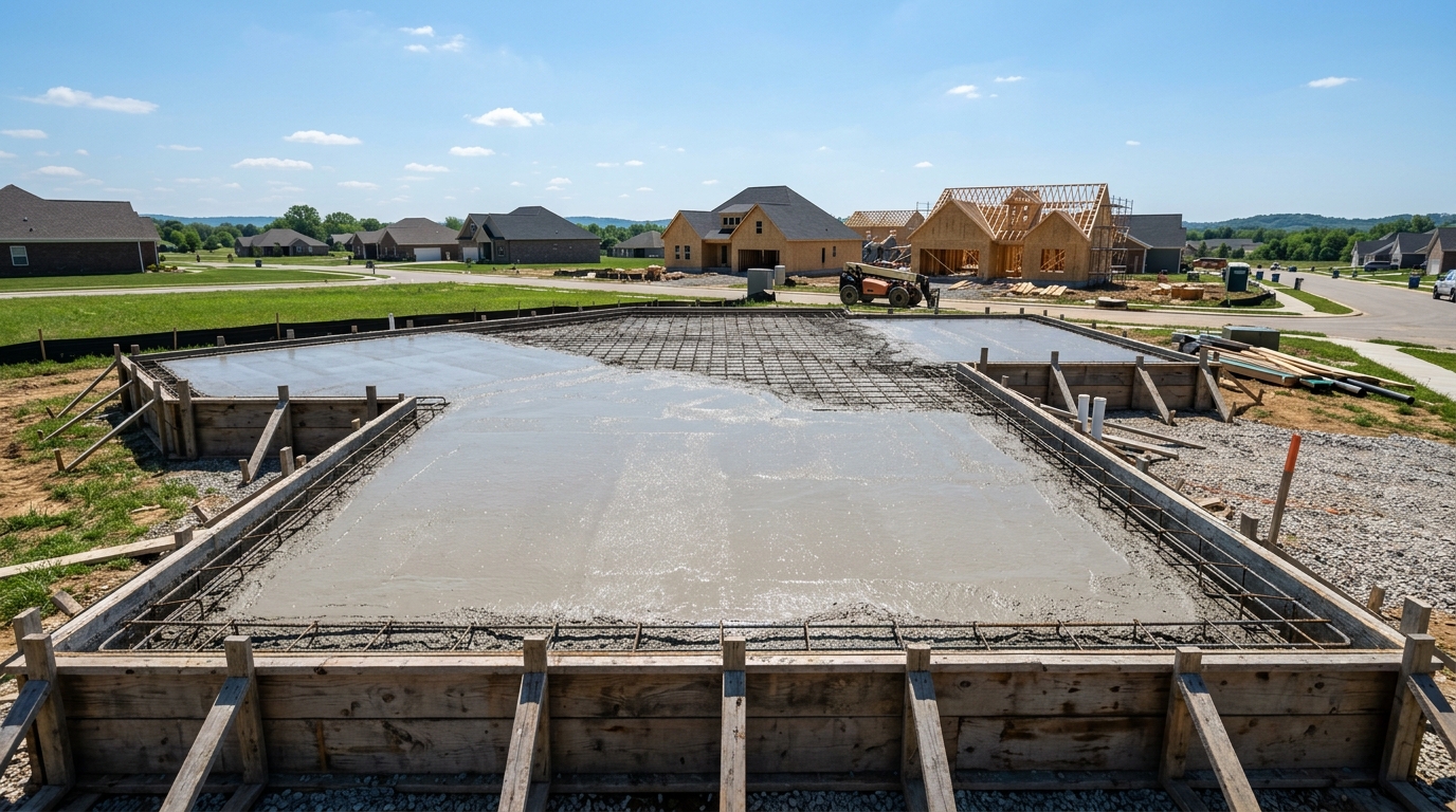 CAG Enterprises Concrete foundation work in Georgetown, KY