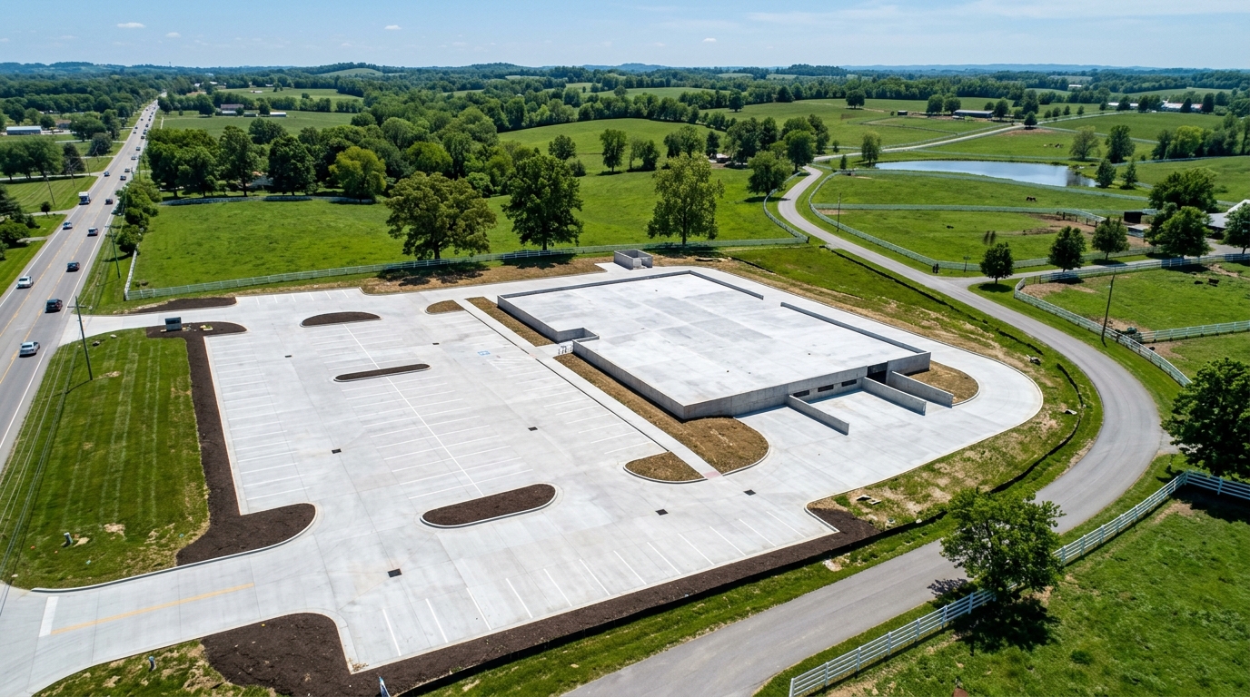 CAG Enterprises concrete project in Lexington, Kentucky