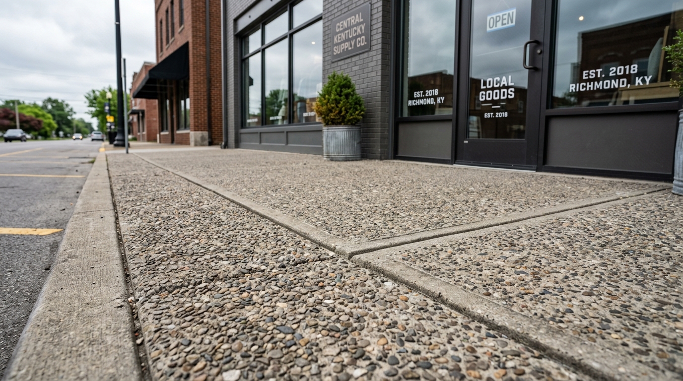 Commercial Concrete project in Richmond, KY