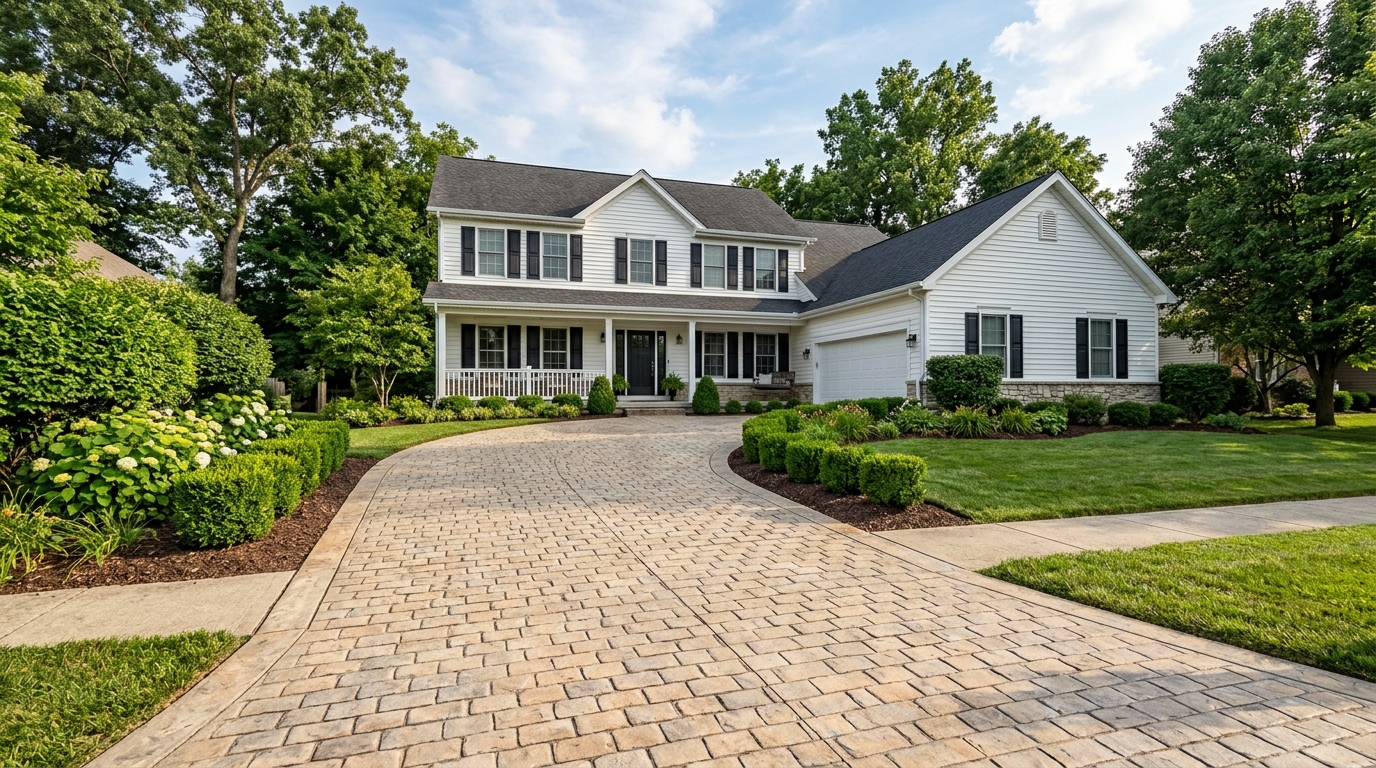 CAG Enterprises Cobblestone stamped concrete pattern by CAG Enterprises